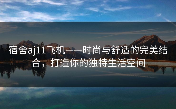宿舍aj11飞机——时尚与舒适的完美结合,打造你的独特生活空间 宿舍aj11飞机——时尚与舒适的完美结合,打造你的独特生活空间
